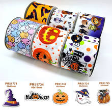 Choshim accessories 10 Yards Per Size Halloween  Ribbon Printed Grosgrain Ribbon DIY Bow Bag Material  41976 2024 - buy cheap