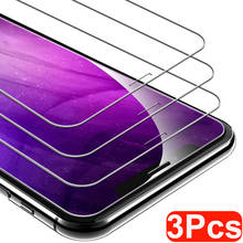 3Pcs Tempered Glass For iPhone 11 Pro Max Screen Protector On iPhone X XR XS MAX Protective Glass For iPhone 12 Pro Max 13 Mini 2024 - buy cheap