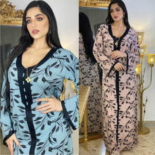 Eid Mubarak Kaftan Abaya Dubai Turkey Arabic Muslim Dress Islam Clothing Dresses Abayas For Women Jalabiya Robe Musulman De Mode 2024 - buy cheap
