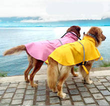 Fashionable Dog Raincoat Reflective Pet Clothes Soft Breathable Mesh Dog Rain Coat Safety Rainwear For Small Medium Dog Supplies 2024 - buy cheap