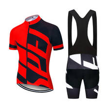 Teleyi-conjunto de roupa para ciclismo 2021, camiseta esportiva respirável de manga curta para andar de bicicleta 2024 - compre barato