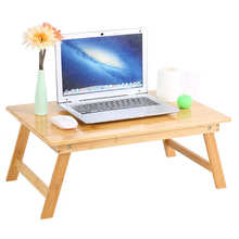 Escritorio plegable multifunción para ordenador portátil, mesa de té para dormitorio, 60x40x24cm 2024 - compra barato