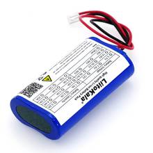 Liitokala-bateria de lítio recarregável, 7.2 v/7.4 v/8.4 v, 18650 ma, megafone, placa de proteção para alto-falante 2024 - compre barato