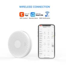 Tuya Smart WiFi Smoke Carbon Monoxide Composite Home Fire Detector 2 in1 Smart Life/Tuya App Smoke Carbon Monoxide Alarm Sensor 2024 - buy cheap