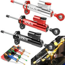 Amortiguador de dirección para motocicleta, accesorios CNC para Control de seguridad, para Honda VFR750, VFR 750, 1991, 1992, 1993, 1994, 1995, 1996, 1997 2024 - compra barato