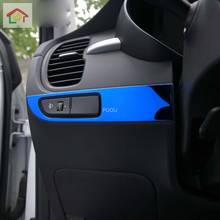 Para Kia Rio X 4 X-línea 2018 de 2019 accesorios de Interior de coche de acero inoxidable de faro para cubierta de botones interruptores Trim coche pegatinas de diseño 2024 - compra barato