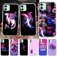 Бисексуальный чехол для телефона Bi Pride Dragon ЛГБТ для iphone 12 pro max 11 pro XS MAX 8 7 6 6S Plus X 5S SE 2020 XR 2024 - купить недорого