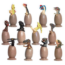 Oenux, mini figuras de ação de ovos de dinossauro, 12 espaços, modelo semi-incubador, educativo, pvc, brinquedo de alta qualidade para crianças 2024 - compre barato