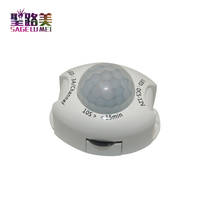 Sensor de movimento pir interruptor de luz DC5V-DC12V movimento detector temporizador ativado interruptor automático fora do diodo emissor luz da noite lâmpada cabeceira 2024 - compre barato