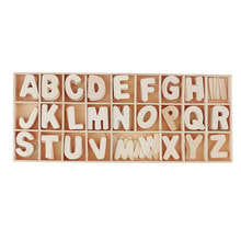 Craft Wood Wooden Letters Alphabet 60 Pack Tray Wedding Birthday Decorations 2024 - buy cheap