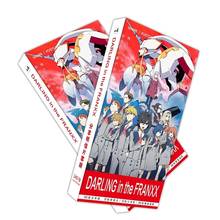340 Pcs/Set Anime DARLING in the FRANXX DITF Postcard/Greeting Card/Message Card/Birthday Letter Envelope Gift Card 2024 - buy cheap
