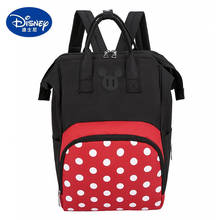 Disney-Bolsa de pañales de Mickey, mochila de maternidad de gran capacidad, mochila de viaje para lactancia, bolsa de pañales con preservación del calor 2024 - compra barato