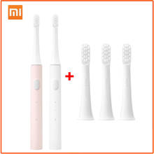 Xiaomi-escova de dente elétrica mijia t100, portátil, recarregável, usb, à prova d'água, ipx7, para adultos, viagens e residências 2024 - compre barato