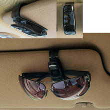 2019 Car accessories Fashion Car Glasses Holder  Auto Vehicle Visor Sunglass Eye Glasses Holder Clip Support 2024 - buy cheap