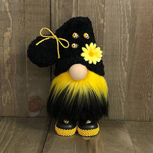 Scandinavian Bumble Bee Striped Gnome Nisse Swedish Honey Bee Tomte Elfs Home Decor Ornaments Party Supplies 2024 - buy cheap