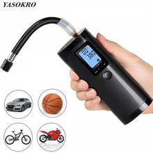 Portable Bike Electric Air Inflator 12V Car Air Compressor Bicycle Air Pump Rechargeable Tire Pump Car Tyre Inflatable 2024 - buy cheap