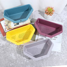 Kitchen Triangular Sink Strainer Drain Vegetable Fruits Drainer Basket Suction 2024 - buy cheap