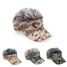 Summer Men Women Camouflage Wig Cap Baseball Hat Adjustable Dad cap Unisex 2024 - buy cheap