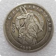 Тип # 27_Hobo никелевая монета 1899-P Morgan копия доллара монеты-Реплика памятные монеты 2024 - купить недорого