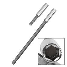 Sleeve Adapter 60/150mm Extension Drill Driver High-carbon Steel Hex Magnetic Bit Holder Durable 1/4" Screwdriver Bars 2024 - buy cheap