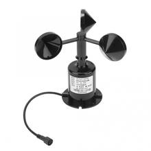 0-70m/s Wind Speed Sensor Environment Signal Output Pulse Type Three Cups Wind Speed Sensor Anemometer 2024 - buy cheap