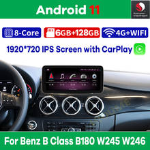 10.25"/12.3" Snapdragon Android 11 Car Multimedia Player GPS Radio for Mercedes Benz B Class W246 B200 B180 B220 B260 CarPlay BT 2024 - buy cheap