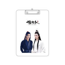 The Untamed Chen Qing Ling acrylic clipboard Strong Metal Clip Wang Yibo Photo Fans Hanger hole Gifts Star Around 2024 - buy cheap