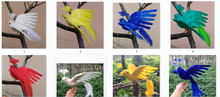 lifelike bird feathers phoenix spreading wings phoenix bird model ornaments handicraft,home garden decoration gift a2225 2024 - buy cheap