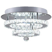 New crystal led Ceiling lamp stainless steel led lamps living High power bright 36W ceiling lamps led lustre ceiling lighting 2024 - buy cheap