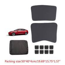 Car Sunshade Sunroof Windshield Shade Front Rear SunShade For Tesla Model 3 M68B 2024 - buy cheap