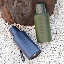 500ML Stainless Steel Vacuum Flask Insulated Water Bottle With  Lanyard Travel water bottle For outdoor Camping Hiking 2024 - buy cheap