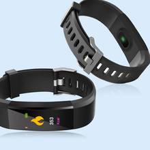 Pulsera inteligente compatible con fitbits, reloj inteligente con control del ritmo cardíaco y de la presión sanguínea, Bluetooth 2024 - compra barato
