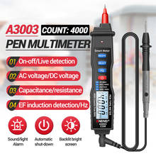 A3003 Digital Multimeter Pen Type Meter 4000 Counts with Non Contact AC/DC Voltage Current Resistance Capacitance Hz Tester Tool 2024 - buy cheap