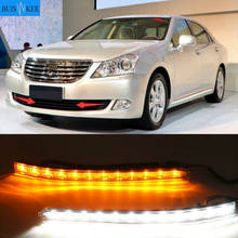 Светодиодный дневные ходовые огни для Toyota crown 2005-2011 светодиодный Противотуманные фары высокой яркости для дневного освещения Светодиодный Противотуманные фары дальнего света 2024 - купить недорого