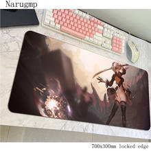 nier automata mousepad New arrival gaming mouse pad 700x300x3mm computer gamer large mat wrist rest laptop desk protector pads 2024 - buy cheap