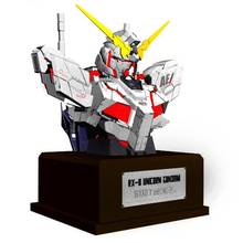 Gundam-cofre de RX-0 de unicornio, modelo de papel 3D 2024 - compra barato