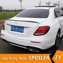 For Mercedes Benz W213 Spoiler 2016-2018 ZHUS E-class E200L E300L E320L E63 Spoiler High Quality ABS Car Rear Wing Spoiler 2024 - buy cheap