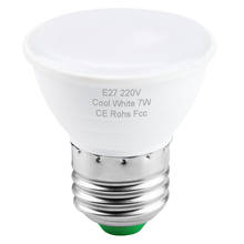Foco de lámpara LED MR16 E14, bombilla LED E27 de 220V, ampolla GU10, 5W, 7W, foco GU5.3, Bombillas de 240V gu 10 2024 - compra barato
