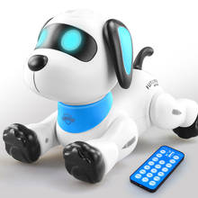 Electronic Animal Pets RC Robot Dog Voice Remote Control Toys Music Song Toy for Kids RC Toys Birthday Gift 2024 - buy cheap