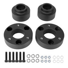 4pcs 2in Front 1.5in Rear Lift Leveling Spacer Kit Car Chassis Lift Kits Aluminum Black Fits for Dodge RAM 1500 4WD 2009-2018 2024 - buy cheap