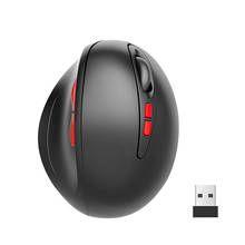 HXSJ-ratón inalámbrico T33 2,4G, diseño ergonómico, óptico, receptor USB, 4 botones, 2400dpi, para ordenador portátil, PC, reproductor de juegos 2024 - compra barato