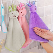 Baby Hand Towel Soft Children's Cartoon Animal Hanging Wipe Bath Face Towel Baby Hand Towel Cartoon Hanging Bath Towel 2024 - buy cheap