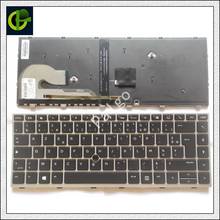 Original French Azerty Backlit keyboard for HP EliteBook 840 G5 / 846 G5 / 745 G5  ZBook 14u G5 G6  L11307-051 HPM17B5  FR 2024 - buy cheap
