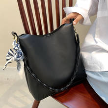 Модные женские Сумки из искусственной кожи, сумка-мешок, высококачественные женские сумки через плечо для женщин, дизайнерская женская сумка-мессенджер на плечо 2024 - купить недорого