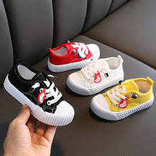Zapatillas deportivas transpirables de lona para niño y niña, zapatos informales suaves para correr, color blanco 2024 - compra barato