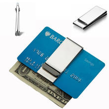 Clipe fino de bolso para dinheiro, clipe de metal fino de bolso para cartões de crédito e dinheiro 2020 2024 - compre barato