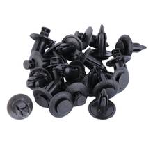 New 20pcs/lot 6mm and 8mm Car Motorcycle Fairing Clips Rivets Hole Fastener Panel Black for Suzuki Hot Selling New 2024 - buy cheap