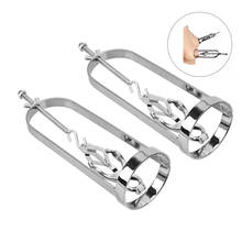 New Adjustable Clamps Metal Nipple Clips Breast BDSM Bondage Restraint Fetish Slave Flirting Sex Toy For Women Torture Role Play 2024 - buy cheap