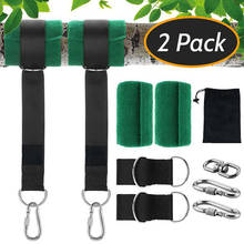 550kg Anging Kit Hook Load Capacity Outdoor Swing Hammock Tree Hanging W/Straps Carabiner Camping Fittings Accession 2024 - buy cheap