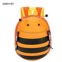 Children Backpacks 3D Cartoon Bee Printed Students In School Bag Backpack Kids Baby Bags For Kindergarten Cool Kid Present 2024 - buy cheap